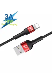 Braided USB Charger Phone Cable For iPhone 14 13 12 11 Pro Max XR X iPad (1.2M) - Red