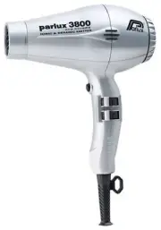 Parlux 3800 Ceramic & Ionic Hair Dryer 2100W - Silver