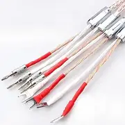 HiFi Speaker Cable Banana Plug Speaker Cable(Y-Banana Plug,5m)