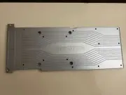 Back Plate Rear Panel Cover for NVIDIA RTX 2080 Founders Edition GPU backplate