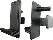 Oshhni J Hooks for Power Rack, Attachment Heavy Duty Exercise to Hold Weight Lifting Bar Equipment, Steel Barbell Holder
