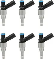 EBAYIN 6Pcs Fuel Injector Injection Fit for Audi A4 8K2 8K5 A5 8F7 8TA A6 8F2 Q5 4-Doors 3.2 3.2L 06E906036F