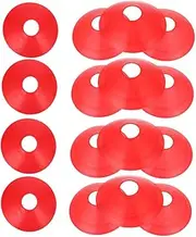 YARNOW 14Pcs Professional Agility Cones for Soccer Training Portable Multi Function Football Markers for Adults Durable Easy to Use for Outdoor Sports Activities