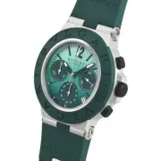 bulgari Bvlgari Aluminum Chronograph Emerald watch men TO03417