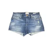 Frame Denim ale Cuttoff distressed blue jean shorts size 30