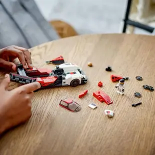 【LEGO 樂高】極速賽車系列 76916 Porsche 963(保時捷跑車 賽車模型)