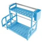 AU Multifunction Countertop 2‑Layer Kitchen Spice Seasoning Rack Shelf Storage