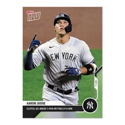 2020 Topps NOW Aaron Judge #37 ~ New York Yankees ~ PR 1163