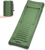 ACAGALA Inflatable Sleeping Pad Extra Thick 4 Inch Sleeping Pad Mat Air Mattress with Built-in Pump for Camping Backpacking Hiking Traveling Tent