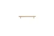 MANOVELLA Charmian Knurled Cabinet Drawer Handle - 198mm - Brushed Brass
