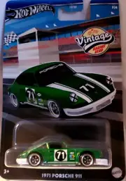 2024 Hot Wheels Vintage Racing Club 1971 Porsche 911 1:64 Diecast Car