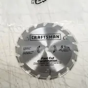 Craftsman Fast Cut Combination Circular Cordless Saw Blade 5 1/2 18 Tooth 10mm