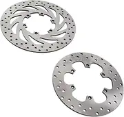 Motorcycle Front Rear Disc Brake Rotors 300mm Front Disc 240mm Rear Pads For F650GS F650ST F650 GS ST F 650GS 650ST High Performance With Efficient Heat Dissipation And Low Noise