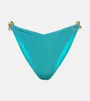 [Same] Same Chain-detail bikini bottoms AU 12 green