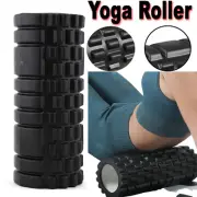 Yoga Roller Gym Home Back Training Exercise Massage Physio Pilate EVA Foam Grid