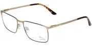 Jaguar 3124 6000 Men's Glasses Gold Size 57 - Private Health Rebate - Blue Light Block Available