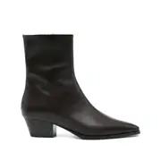 [Aeyde] Aeyde Pointed-toe Ankle Boots 37 IT BROWN