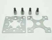 Fixture Centering Plate 50X50 Compatible With EROWA and 3Rsystem ER-009214