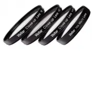 A&R 4pc Close Up filter set +1 +2 +4 +10 For Nikon Coolpix P600 P610 Micro B700