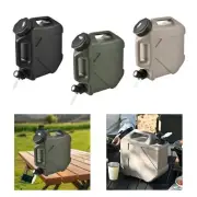 10L Water Container with Faucet Water Carrier for Fishing Picnic Backpacking