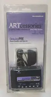 ARTCESSORIES DEEJAY PRE PHONO PREAMP W/ RIAA EQ BRAND NEW SEALED