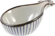 CIYODO Japanese Style Ceramic Snack Serving Dish Multi Functional Sauce Bowl for Appetizers Dipping Condiments for Home Restaurant and Cafes