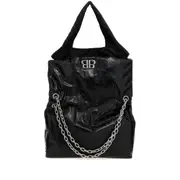 [Balenciaga] Balenciaga Large Monaco Tote Bag ONE SIZE BLACK