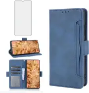 Compatible with Google Pixel 8 5G Wallet and Tempered Glass Screen Protector