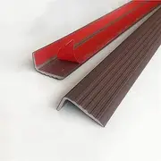 Rubber Edging，10-Foot Self-Adhesive Edge Guards for Walls and Furniture， Stair Edge Protector，Rubber Stair Nosing，Soft Cushioning and Scratch Protection,Waterproof and Easy to Install.(Coffee)
