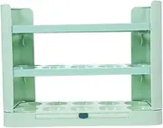 IWOWHERO Refrigerator Door Bin for Eggs Storage Multi-Layered Fridge Side Door Shelf
