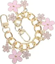 [TEMPNAP] Metal Chain Wallet Handbag Strap Bag Decoration Accessories Flower Bag Chain Purse Handle Extender Handbag Handle Purse Extender Alloy