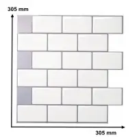 在飛比找蝦皮購物優惠-自黏磁磚 防水防油 3D立體壁貼 牆貼 水晶牆貼 免打牆磁磚