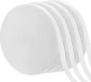 uxcell Tree Tie Strap-4 RollS 591 Feet x 1 Inch Garden Staking Straps,Plant Supports Tree Tie Staking,Tree Support Straps Apply to Outdoor/Garden/Plant/Staking/Guying(White)