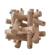 WOODEN BRAINTEASER PUZZLE