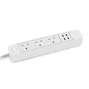 D666 Smart WIFI APP Control Power Strip with 3 And 4 USB Fast Charging Socket App Control Work Power Outlet