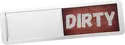 ROMISBABA Dishwasher Magnetic Clean Dirty Sign Stylish Cleaning Indicator for Home Kitchen Secure Positioning Convenient Use for Dishwashers Washing Machines and More