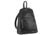 Milleni - NL10767 Leather Backpack - Black