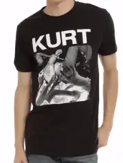 Nirvana KURT COBAIN CROWD SURFING T-Shirt NWT 100% Authentic