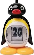 Penguin Calendar Perpetual - Animal Decoration - Pressing Perpetual Calendar Ornament Retro for Birthday Living Room Home Friends Decorative Art Piece