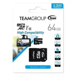 十銓 Team 64G 64GB Dash Card 高耐用記憶卡 行車紀錄器專用記憶卡