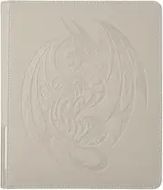 Arcane Tinmen Dragon Shield 360 Portfolio Card Codex, Ashen White