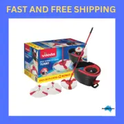 Vileda Easy Wring And Clean Turbo Mop / Bucket set With 2 Refills