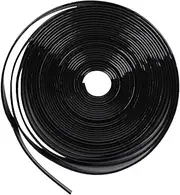 Hair Extensions Tape Roll, 9mm Width Glue Strip for Strong Adhesion, Long Lasting Hold, Black, Suitable for Hair Salons, Home Use