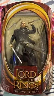 THE LORD OF THE RINGS THE TWO TOWERS SERIES 1 LEGOLAS WITH ROHAN ARMOR FIGURE