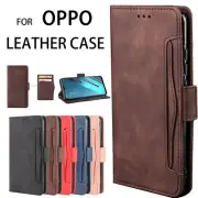 For OPPO A53s A91 A15 Find X2 Pro Lite Neo Case Leather Wallet Card Flip Cover