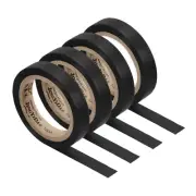 4Pcs 26Ft Tennis Racket Badminton Racquet Grip Finishing Tapes, Black