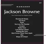 Karaoke Backstage CD+G Jackson Brown #6817 Shape Of A Heart,Nothing But Time+