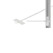 Goobay Cable Marker Tie, 2.5cm with Labeling Field (Transparent)