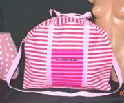 Victorias Secret LIMITED ED NEON Lg Weekender Getaway Duffle Bag Tote NWT