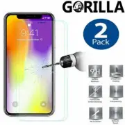 2X iPhone 14 Pro Max 13 mini Genuine Tempered Glass Screen Protector For Apple